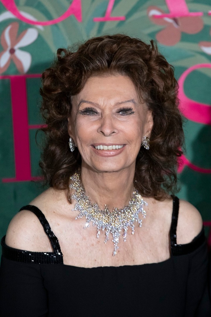 Starnutie celebrít - Sophia Loren